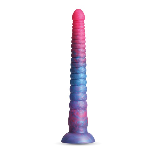 Dildo Apilado de 12 Pulgadas - Rosa/Azul