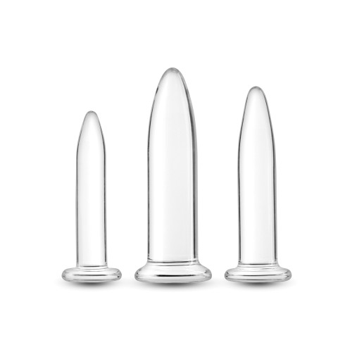 Crystal Anal Trainer Kit - Clear - 3 pc Set