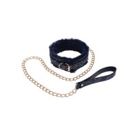 Cougar Fur Collar Leash Adjustable