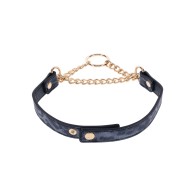 Cougar Day Collar with Gold Detail