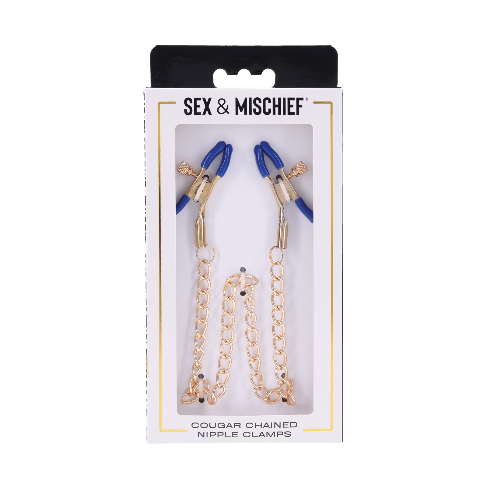 Chic Gold Chained Nipple Clamps