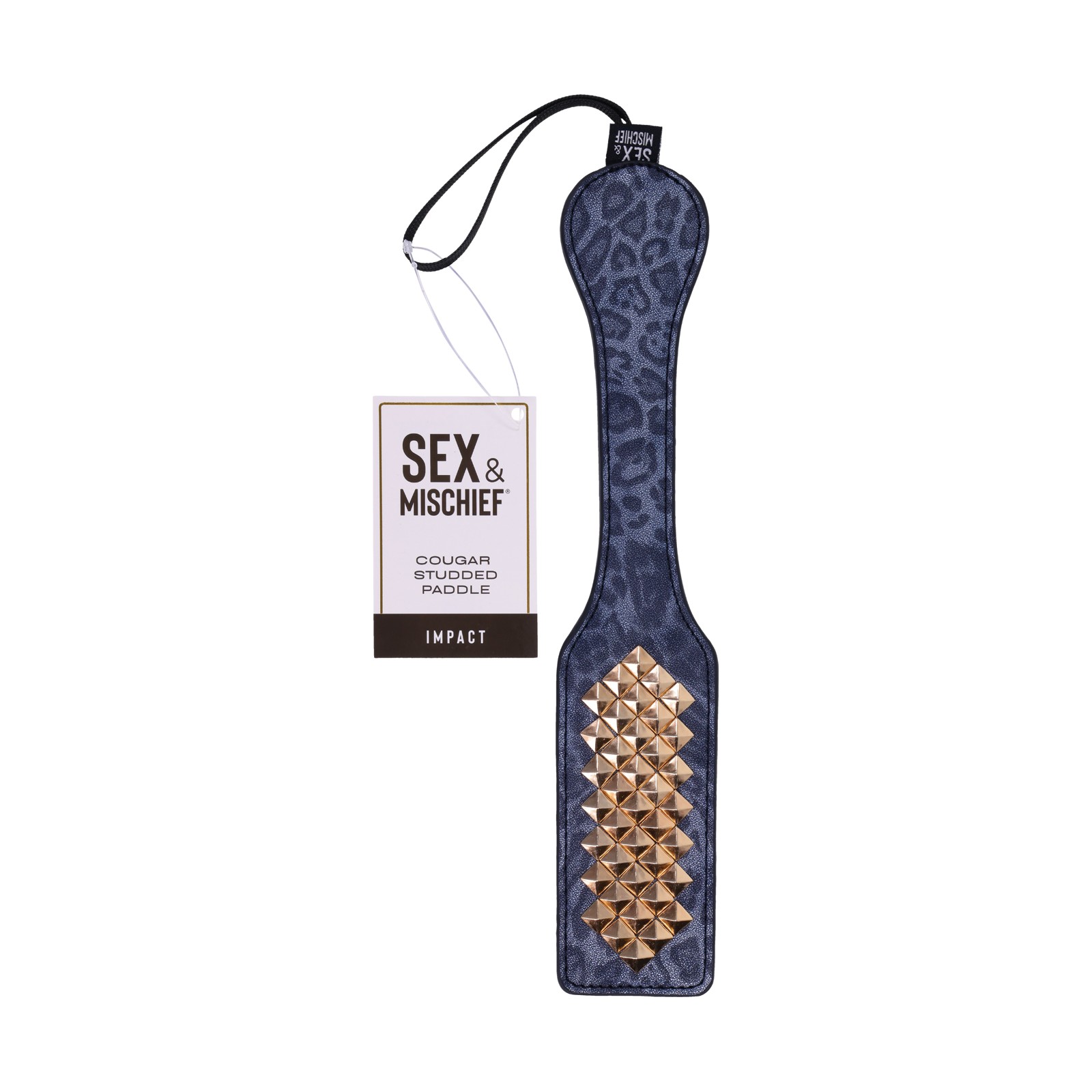 Cougar Studded Paddle for Stylish Play