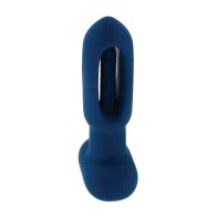 Evolved The Flapper Remote Controlled Clit Tickler - Blue