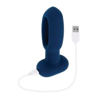 Evolved The Flapper Remote Controlled Clit Tickler - Blue