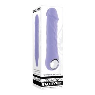 Evolved Purple Fantasy Realistic Vibrator