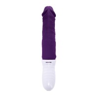 Evolved Plum Thrust Vibrator - Realistic Pleasure