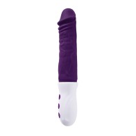 Evolved Plum Thrust Vibrator - Realistic Pleasure