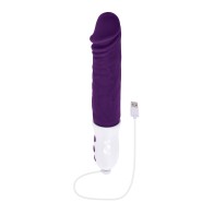 Evolved Plum Thrust Vibrator - Realistic Pleasure