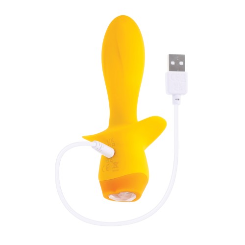 Plug Vibrador Selopa Mellow Yellow para Placer