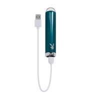 Playboy Pleasure Emerald Bullet Vibrator Deep Teal