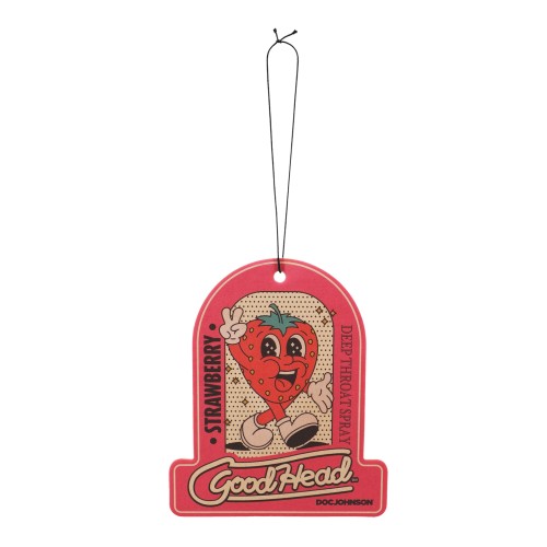 GoodHead Strawberry Air Freshener for Sweet Ambiance