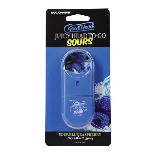 GoodHead Juicy Head Dry Mouth Spray Sour Blue Raspberry