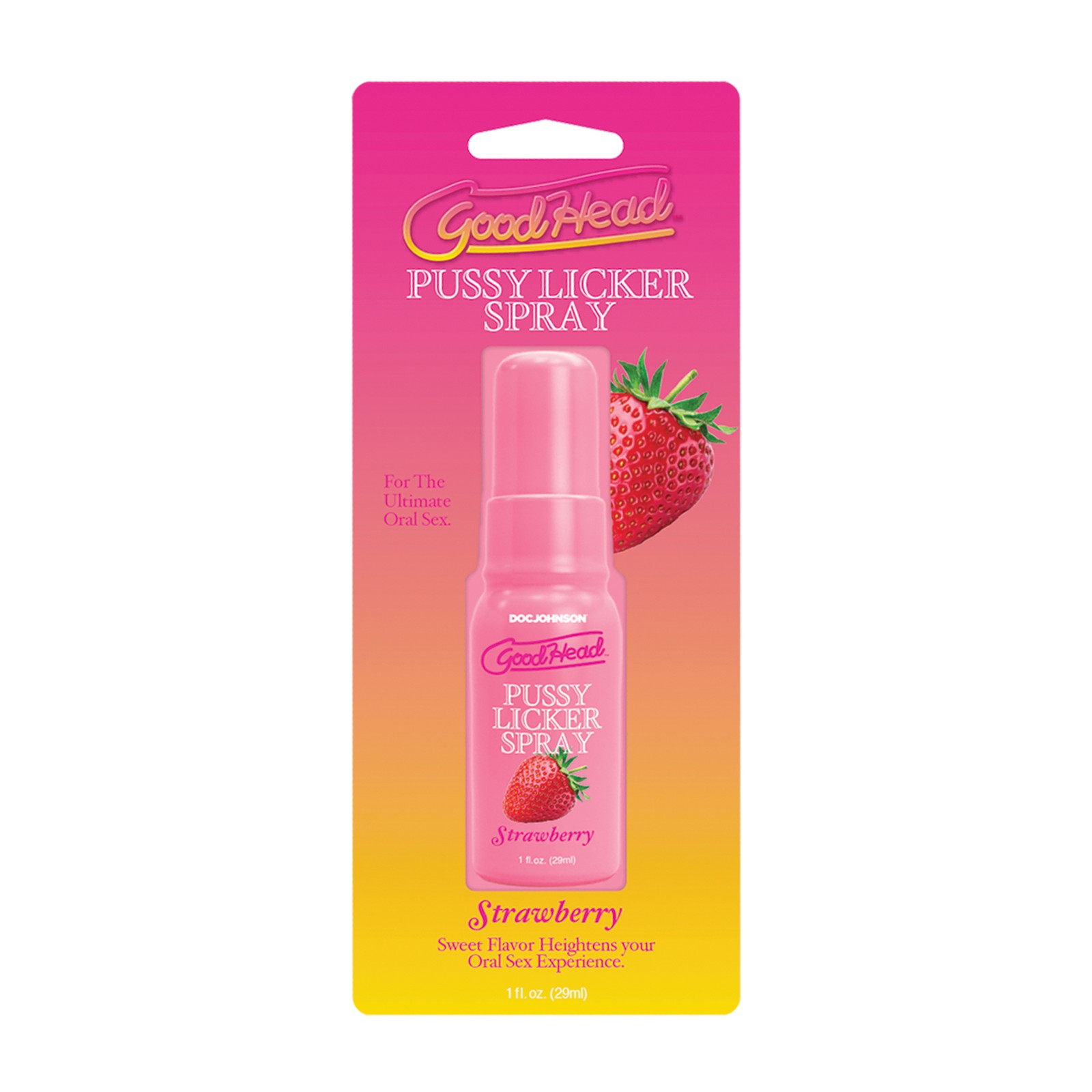 GoodHead Pussy Licker Spray Strawberry 1 oz