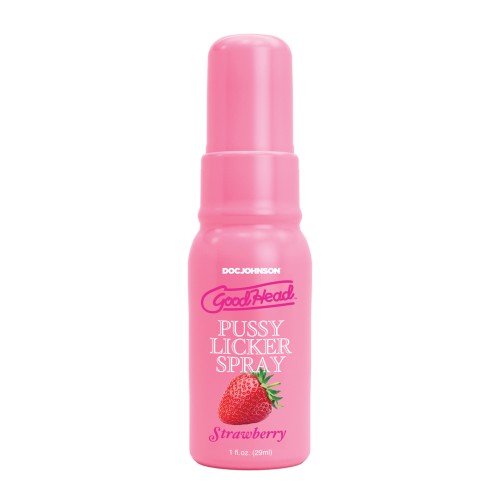 GoodHead Pussy Licker Spray Strawberry 1 oz