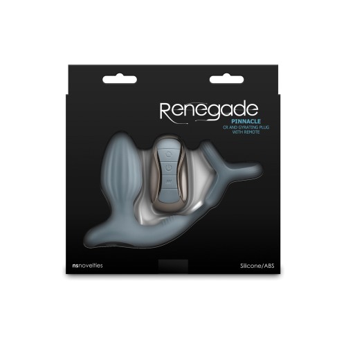 Renegade Pinnacle Cock Ring and Gyrating Prostate Massager