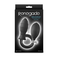 Renegade Inflataplay Inflatable Anal Plug - Black