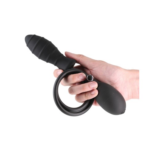 Renegade Inflataplay Inflatable Anal Plug - Black