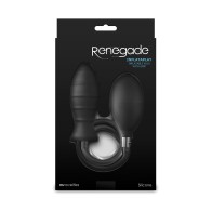 Renegade Inflataplay Inflatable Anal Plug - Black