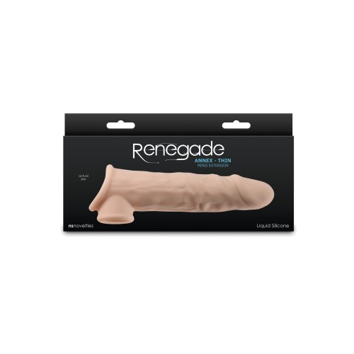 Renegade Annex Thin Sheath for Comfort and Stimulation