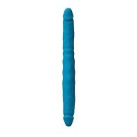 Colours Double Pleasures Blue Silicone Dong