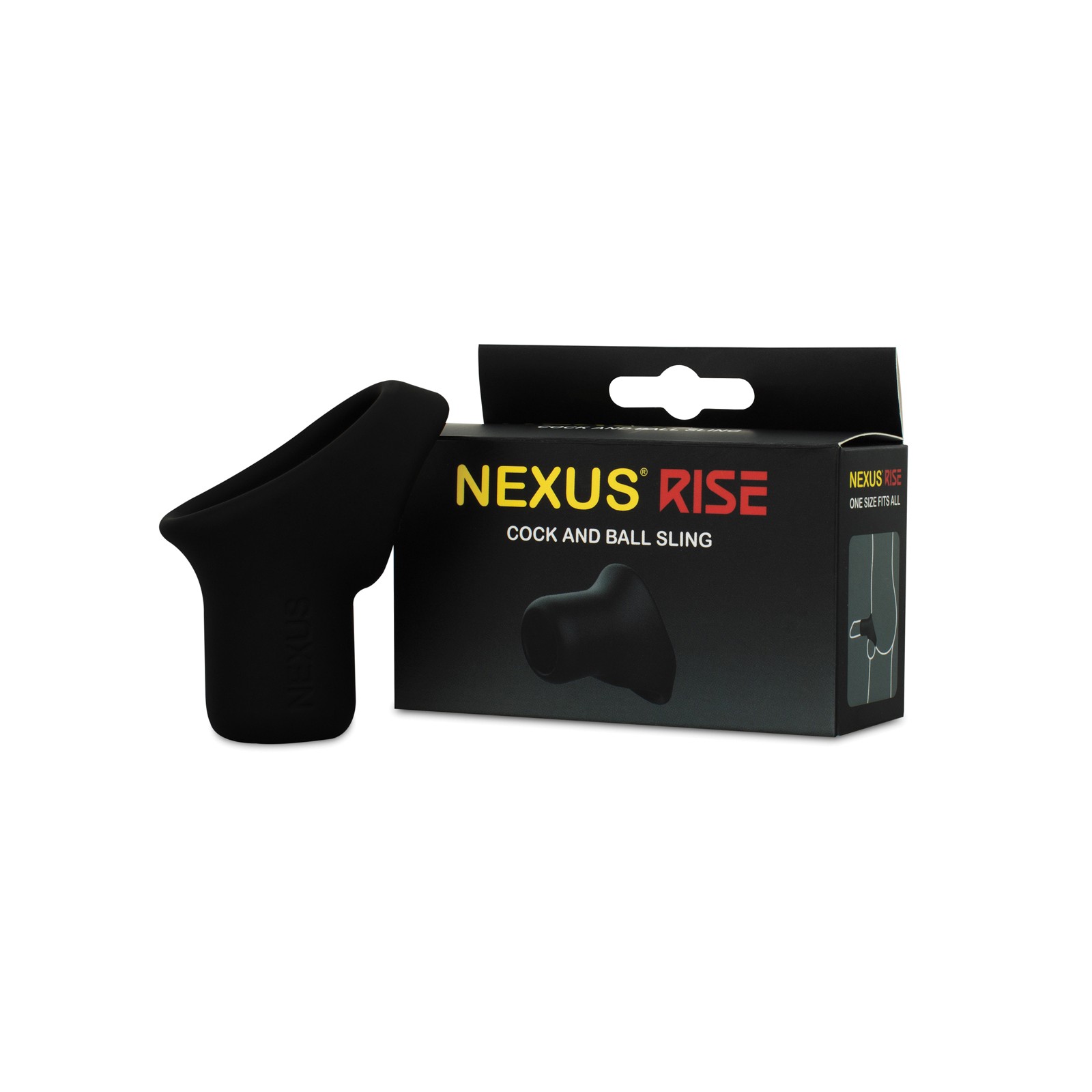 Sling de Pene y Testículos Nexus Rise de Silicona Líquida