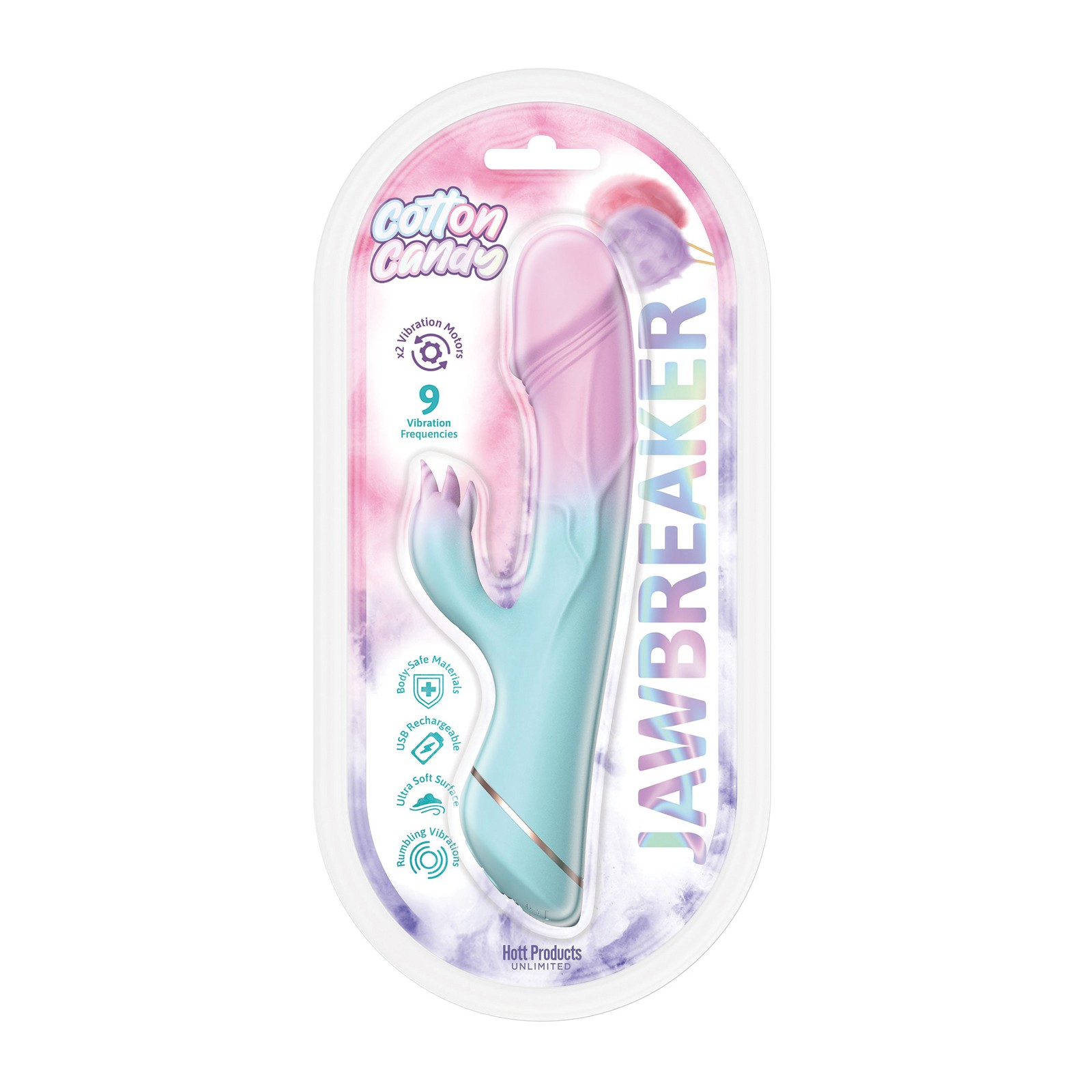 Vibrador Conejo Azúcar de Algodón