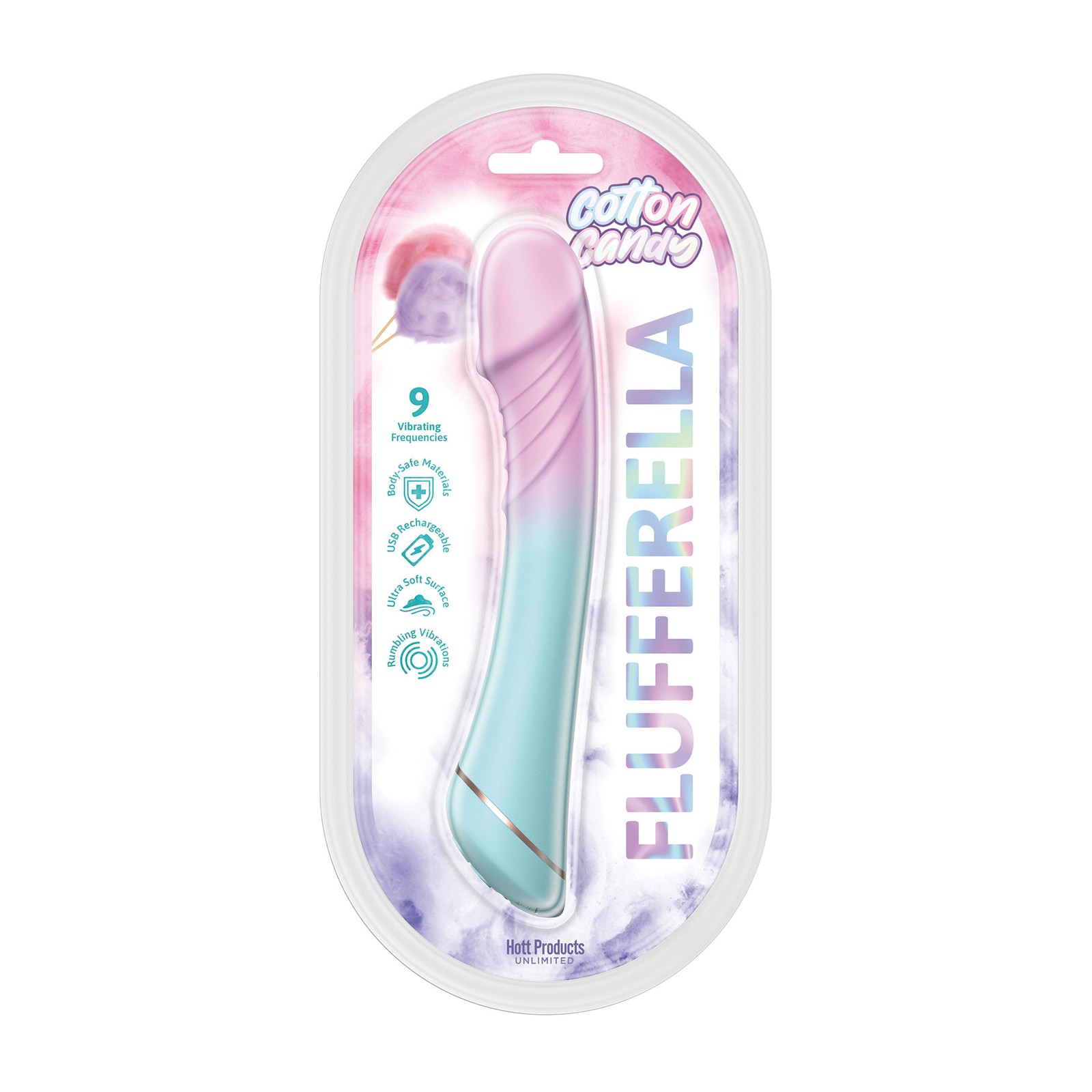 Vibrador Flufferella Algodón de Azúcar - Cotton Candy