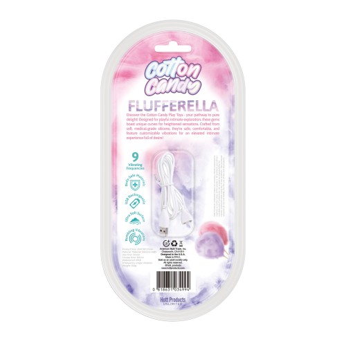 Vibrador Flufferella Algodón de Azúcar - Cotton Candy