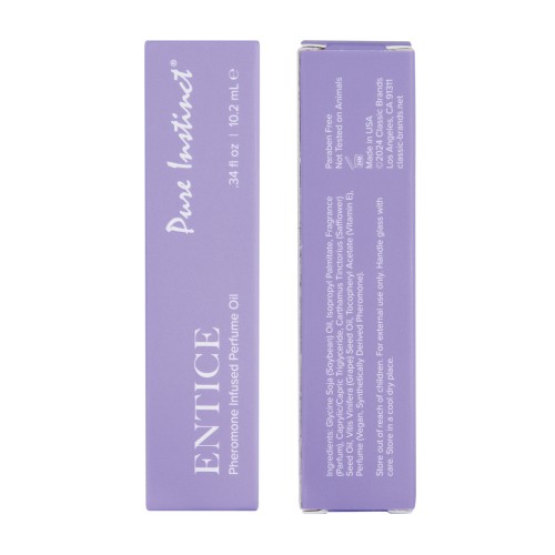 Pure Instinct Pheromone Oil Roll On - Entice 10.2 ml