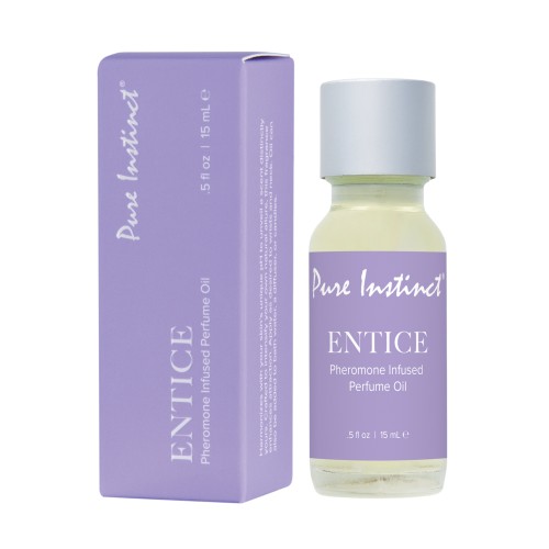 Aceite de Perfume con Feromonas Pure Instinct Entice 15 ml