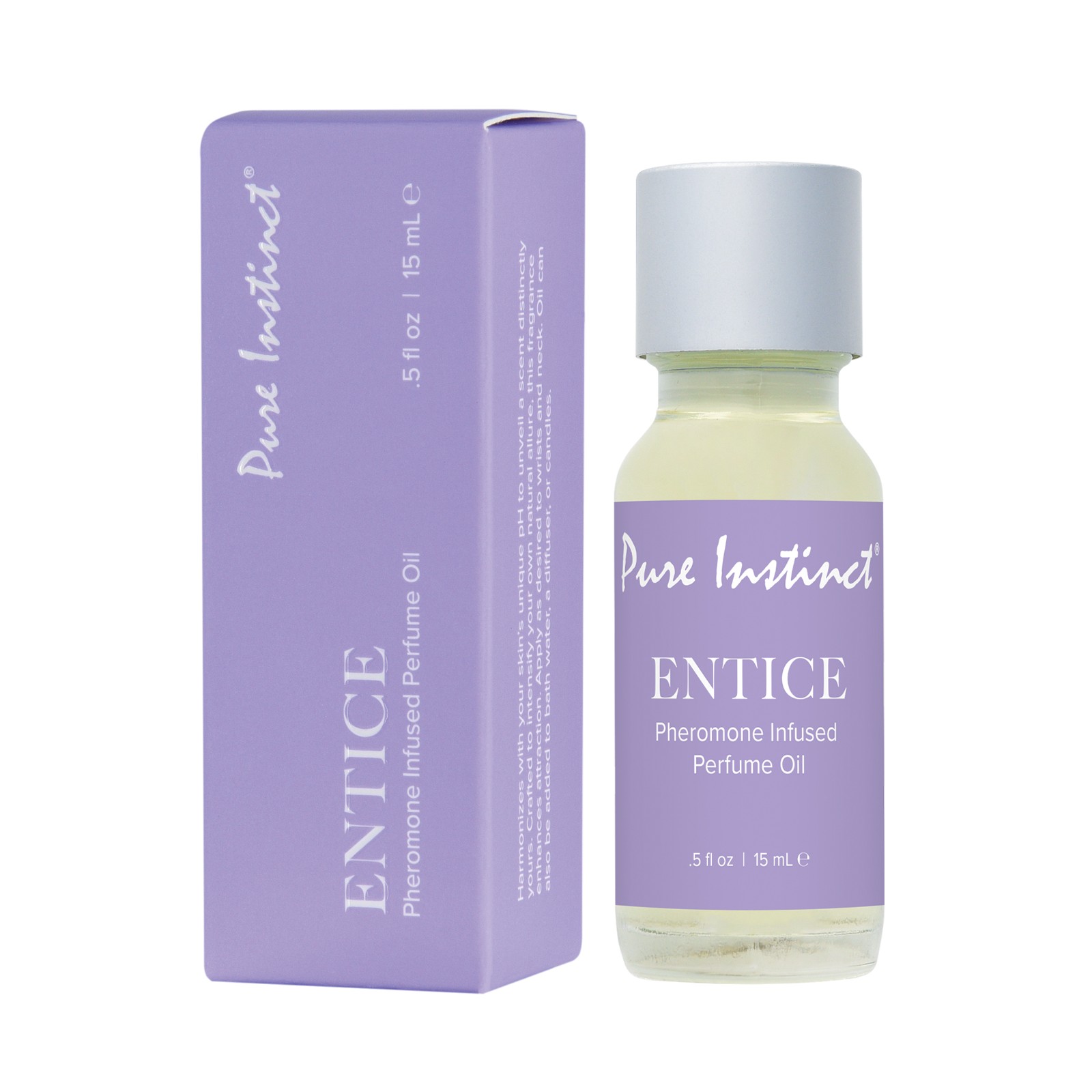 Aceite de Perfume con Feromonas Pure Instinct Entice 15 ml