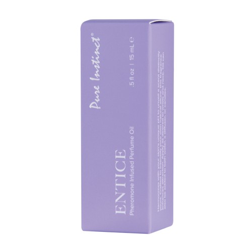 Aceite de Perfume con Feromonas Pure Instinct Entice 15 ml