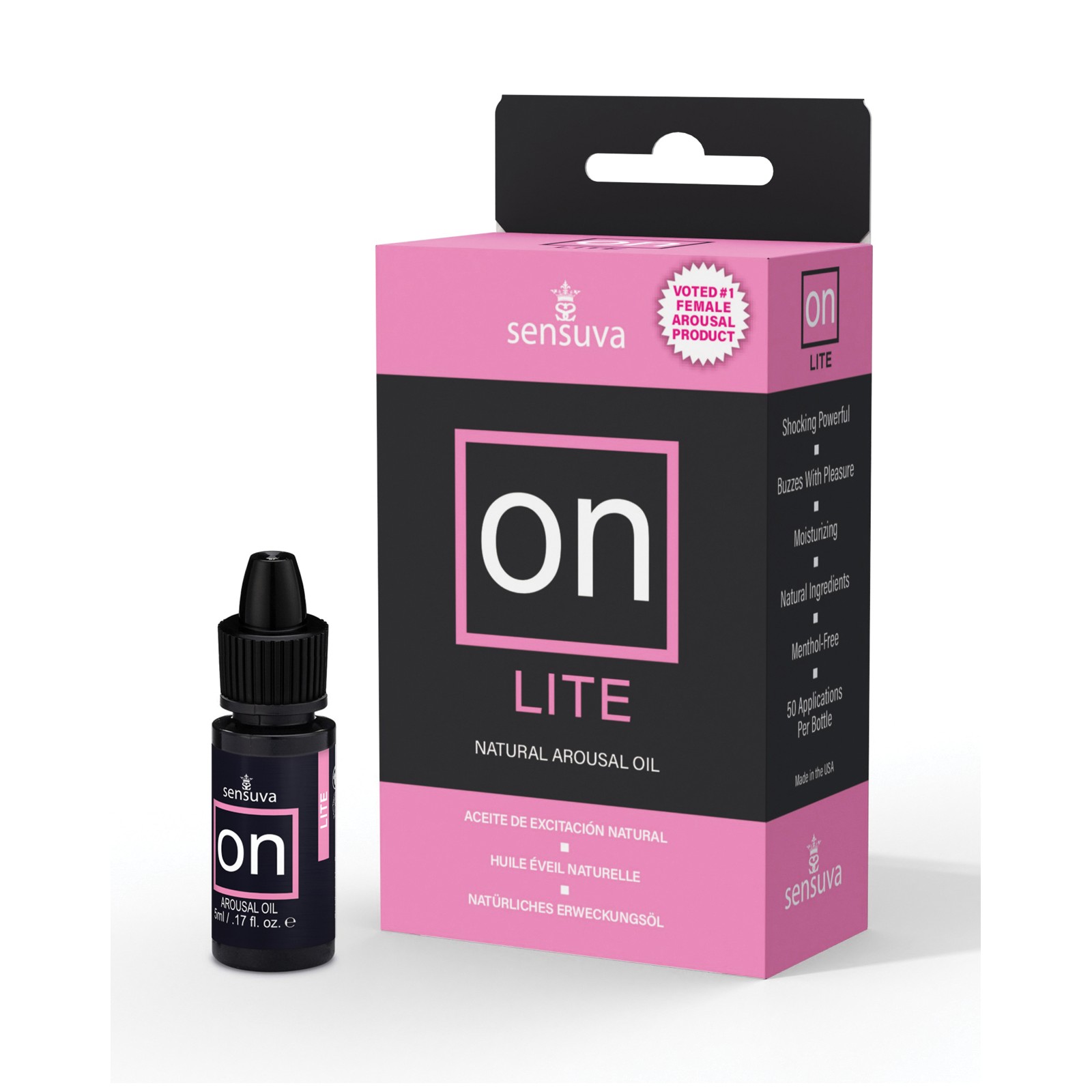 Aceite de Arousal ON Lite Caja Mediana - 5 ml