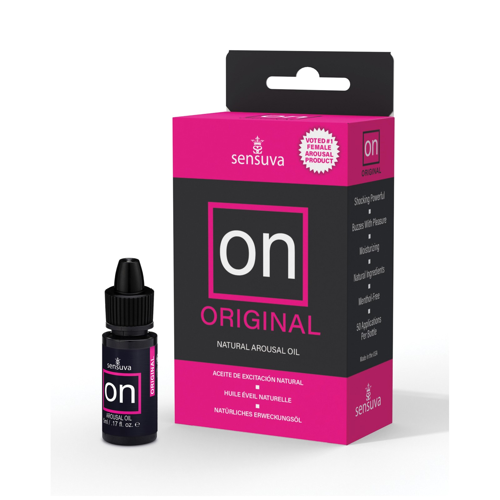 Aceite de Arousal Original ON Caja Mediana 5 ml