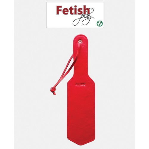 Paddle de Cuero Vegano Rouge Fetish Play - Rojo