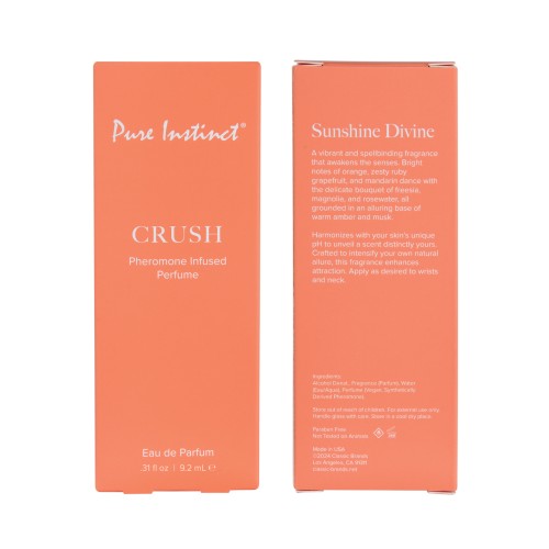 Perfume de Feromonas Pure Instinct Crush - Cautiva el Deseo