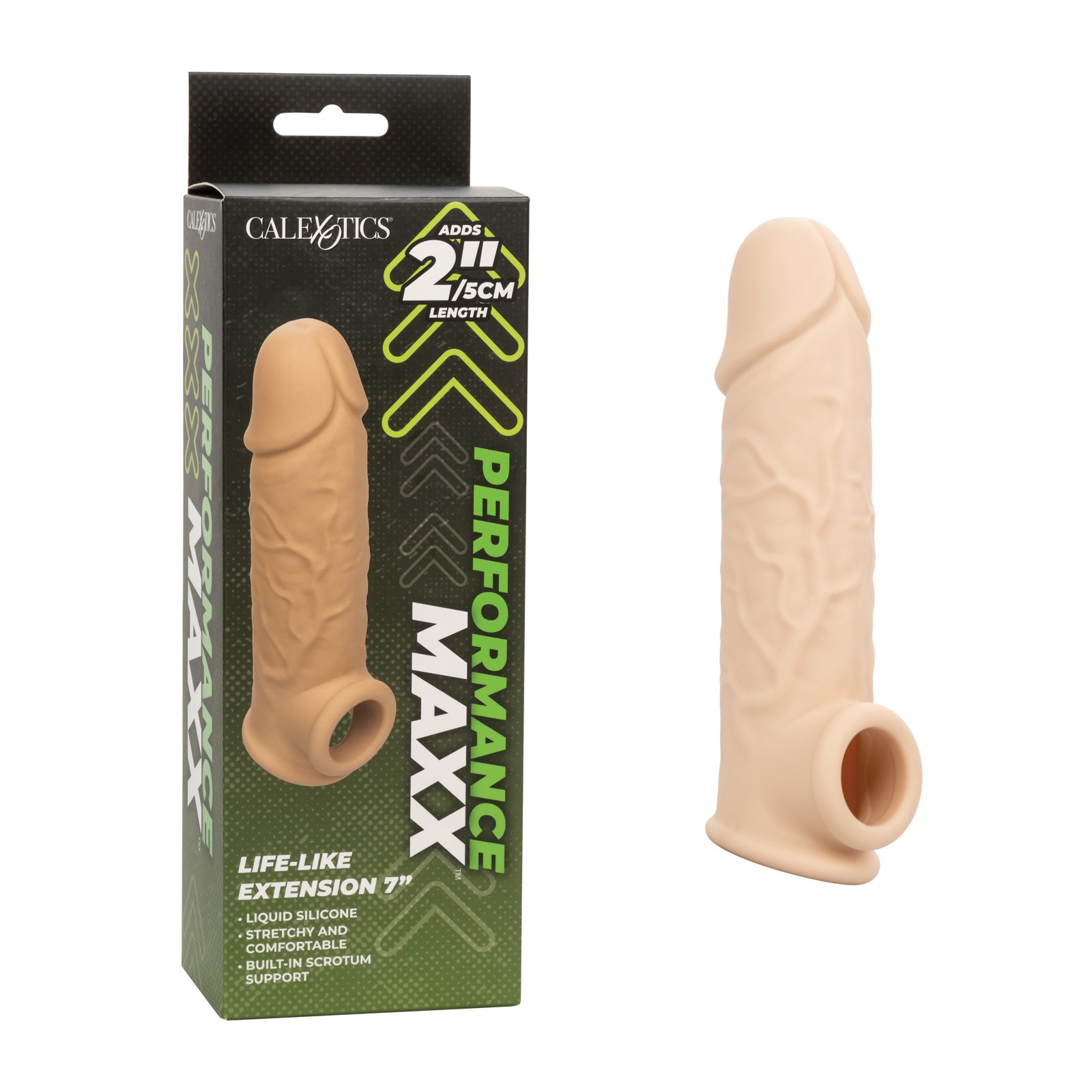 Performance Maxx Life-Like 7" Penis Extension - Ivory