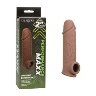 Performance Maxx Life-Like 7inch Penis Extension Brown