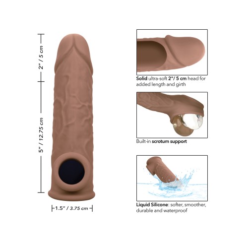 Performance Maxx Life-Like 7inch Penis Extension Brown