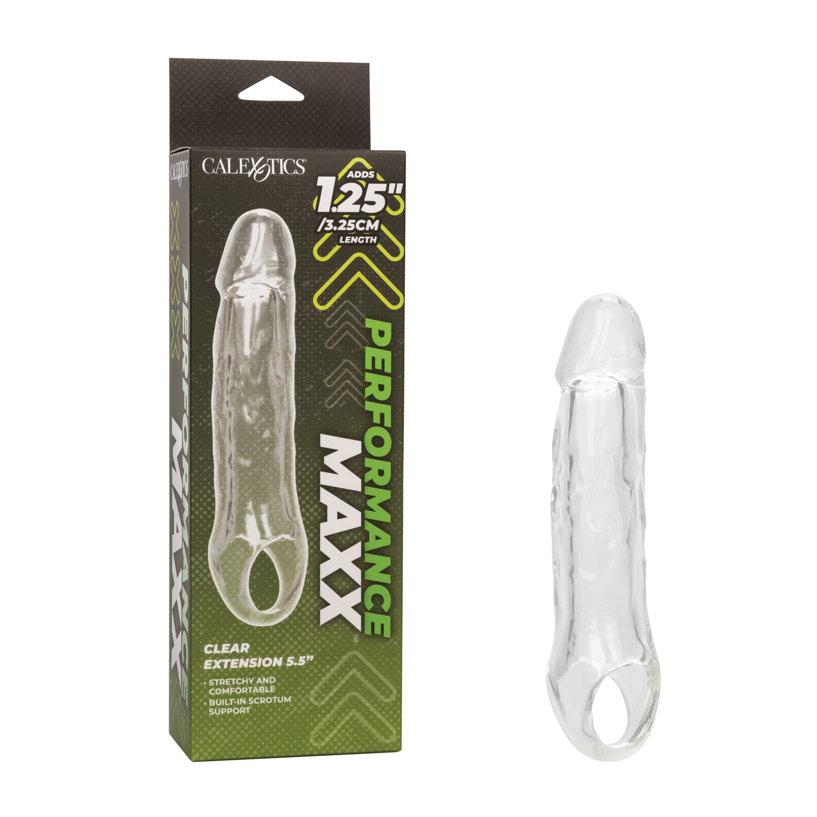 Extensión de Pene de 5.5 Pulgadas Performance Maxx Transparente