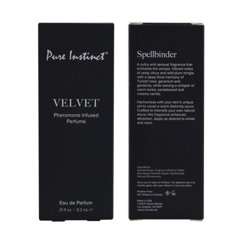 Pure Instinct Spray de Feromonas Velvet