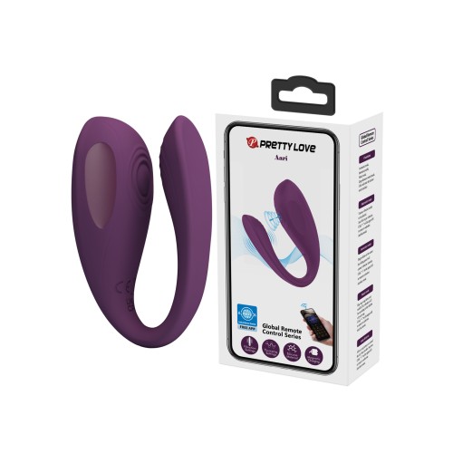 Pretty Love Aari Dual Vibrator Purple