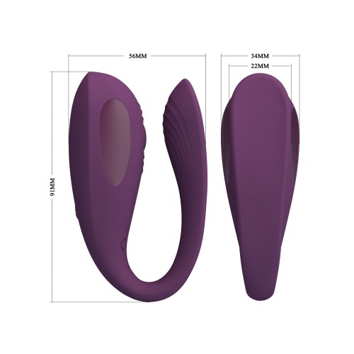 Pretty Love Aari Dual Vibrator Purple