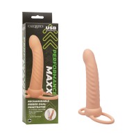 Performance Maxx Ribbed Dual Penetrator Rechargeable