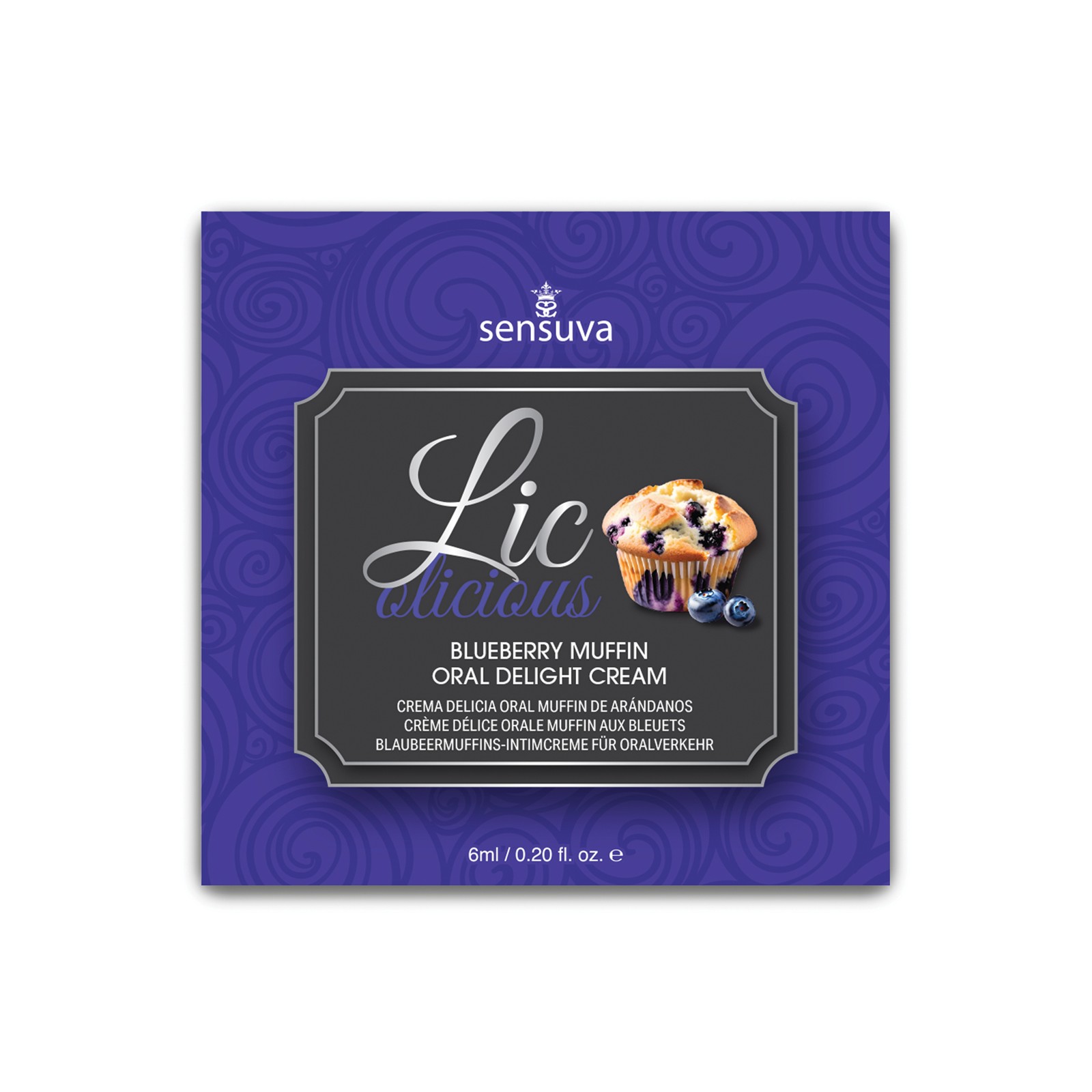 Lic O Licious Oral Delight Cream Blueberry Muffin