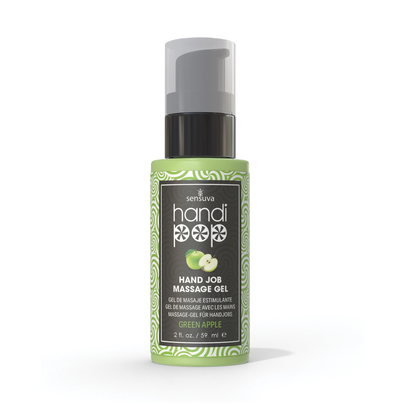 Handipop Hand Job Massage Gel - Green Apple