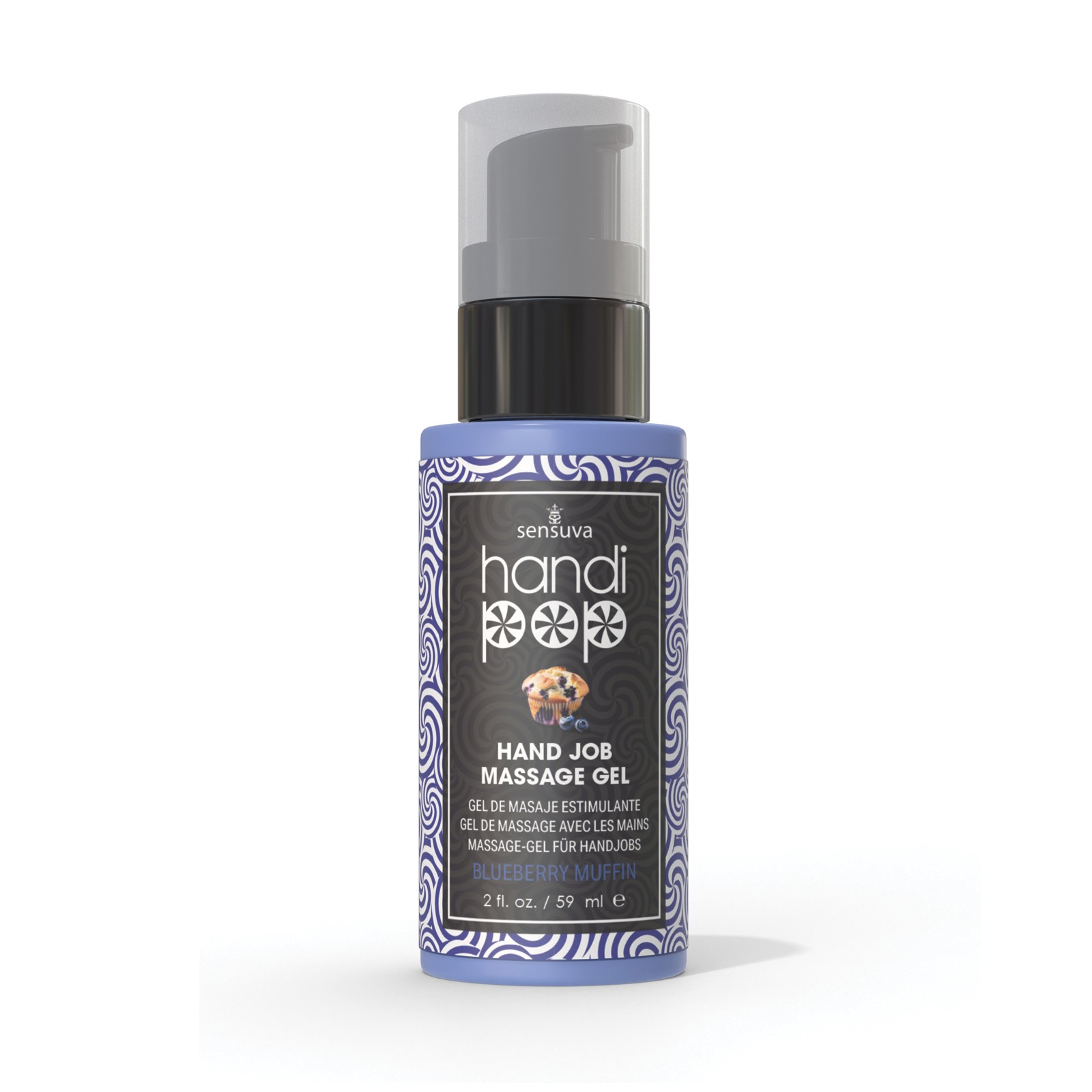 Handipop Edible Massage Gel - Blueberry Muffin Flavor