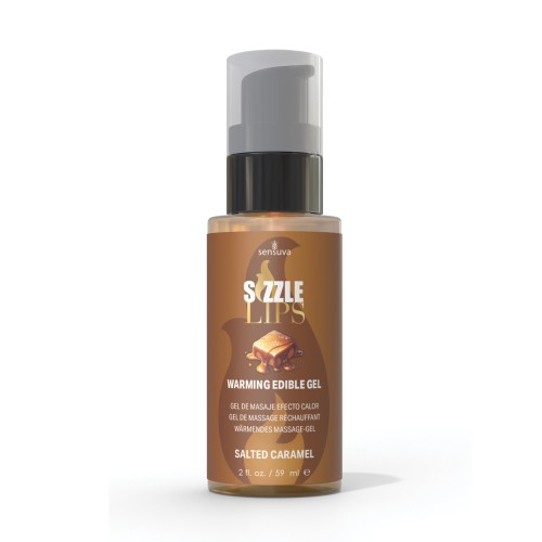 Sizzle Lips Warming Gel - 2 oz Salted Caramel