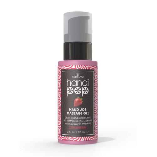 Handipop Hand Job Massage Gel Strawberry