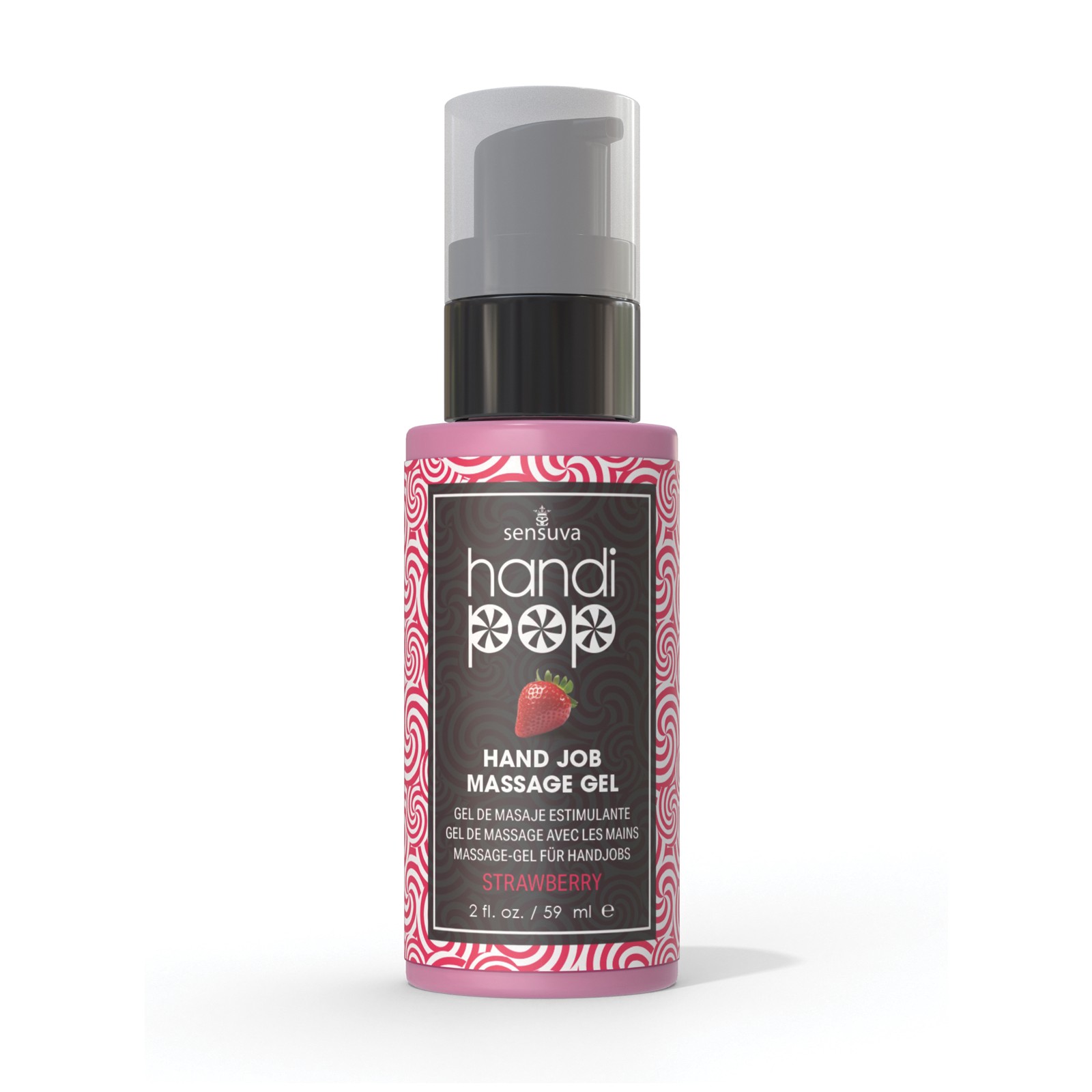 Handipop Hand Job Massage Gel Strawberry